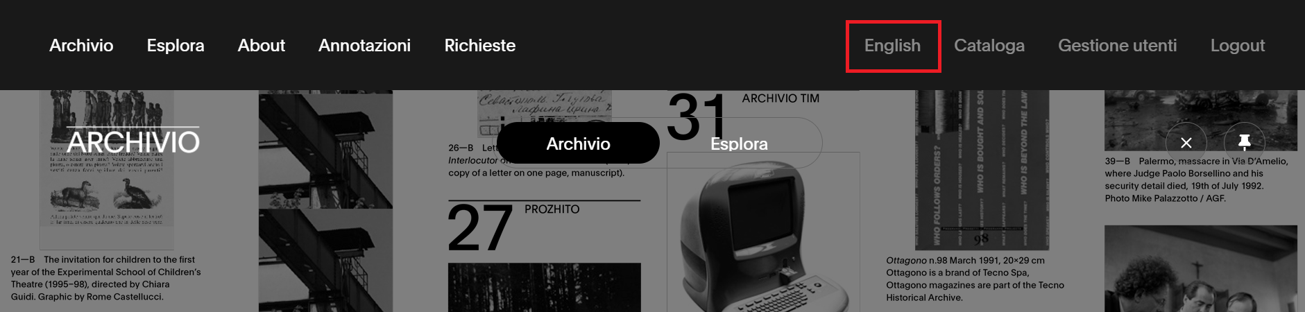 immagine opzione multilingua